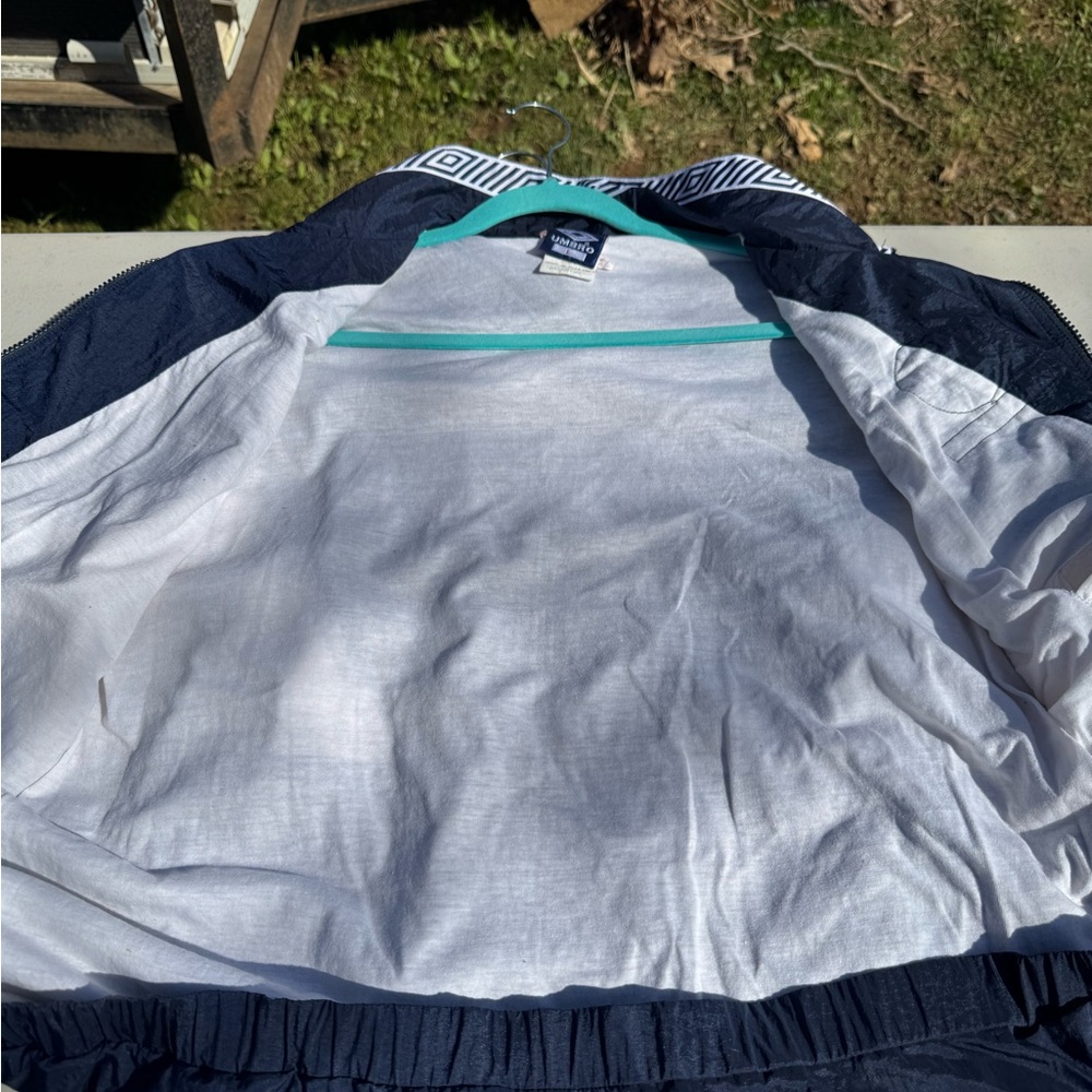 Navy and White Jacket